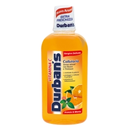 Mouthwash Vitamin C Orange&Mint Fluoride Triclosan No Alcool 500ml