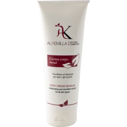 Body Cream Sensual Moisturizing Emollient Action All Skin Types 250 ml
