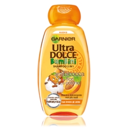Ultra Dolce - 400ml Apricot Shampoo And Cotton Flowers For Babies 250 ml