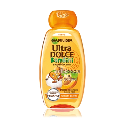 Ultra Dolce - 400ml Apricot Shampoo And Cotton Flowers For Babies 250 ml