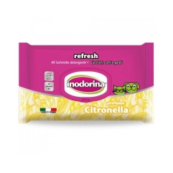Refresh - Cleaning Wipes for Pets - citronella - 40 wipes
