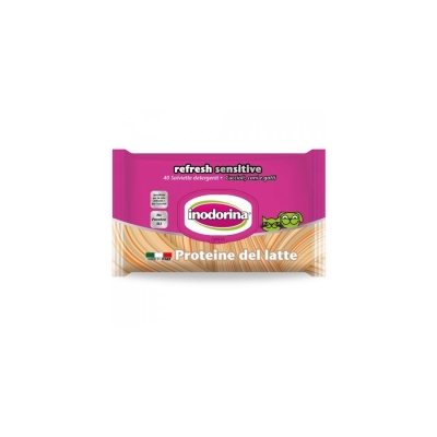 Cleaning wipes for animals - milk's proteins - 40 wipes