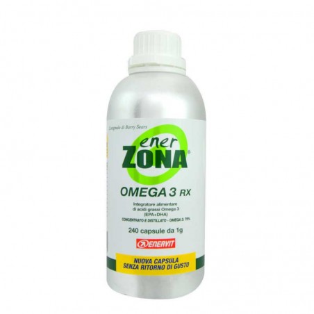 Enervit - Supplement Enerzona Omega 3 Rx For Control Of Cholesterol 240 Capsule