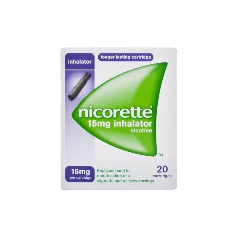 Medicines from Germany - Nicorette Inhaler 15mg, 20 pcs.