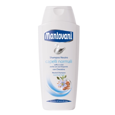 Shampoo For Normal Hair With Keratin Neutral And Flaxseed 400 Ml