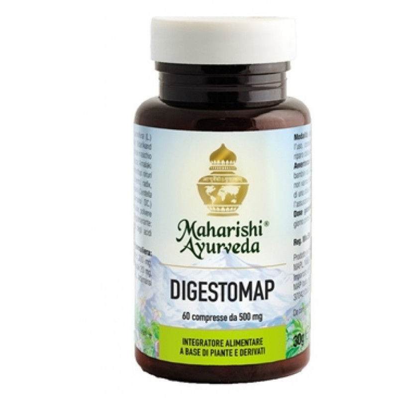 Maharishi Ayurveda Supplement Drainomap For Intestinal Health 60 Tablets 1 gr 