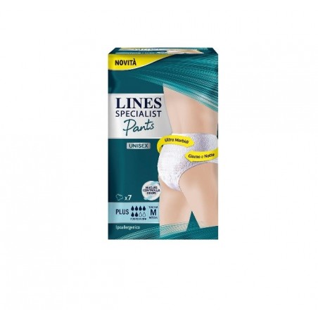 LINES - specialist plus -7 pants unisex taglia m