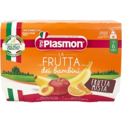 Homogenizedenized Flavors Of Mixed Fruits 100 Gr X 4 Pieces