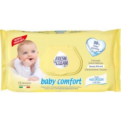 Moistened Wipes Classic And Delicate Children 1 Package Of 72Wipes
