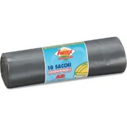 Garbage Bags Condominium Gray 70X100 120 L 10 Pieces