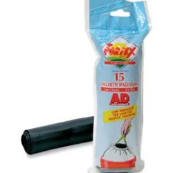 Refuse Sacks For Garbage Handle Blacks 53X65 43 Lt 15 Pieces
