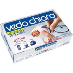 Vedochiaro Glass Wet Wipes 1 Pack 16 Pieces