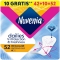 Dailies V-Protection & Freshness - 52 regular flat panty liners
