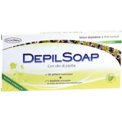 Depilatory Strips For The Body Normal Skin 20 Pcs + Fluid Replenishing