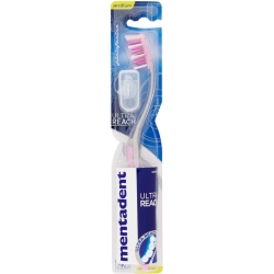Ultra Reach - Toothbrush with medium bristles in assorted colors