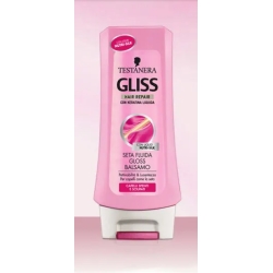 Conditioner Fluid Silk Gloss Dull Hair Keratin 200Ml Gliss
