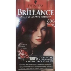 Cream Color Brillance Intensive Milan Fashion Week 896 Black Red Silk