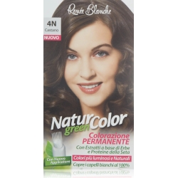 Natur Green Color - Hair dye N. 4N Brown