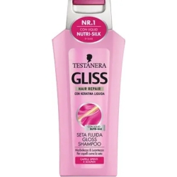 Shampoo For Hair Dull And Damaged Gliss Fluid Silk 250 Ml