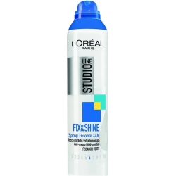 Fix & Shine - 24h strong fixing spray for hair 250 ml
