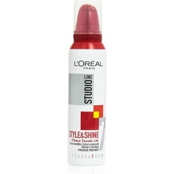 Studio Line Style&Shine Super-Strong Holding Mousse 150 Ml
