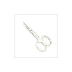 Professional Menicure Nail Scissors Curved Tip Big Steel
