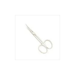 Professional Menicure Nail Scissors Curved Tip Small Steel