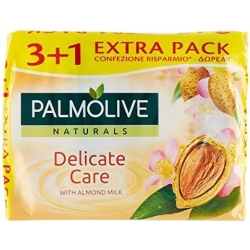 Solid Soap With Almond Milk Naturals Sensitive 90 G 4 Pcs