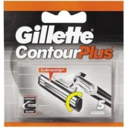 Contour Plus Comfort Double Blades Of Change For Razor 5 Pieces