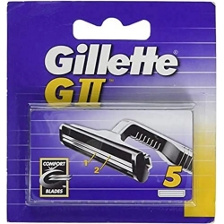 Replacement Blades Razor Gii 1 Pack Of 5