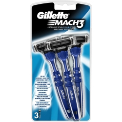 Mach 3 Shaving Razor Disponsable 1 Pack Of 3 Blades