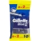 Gillette Blue II - 8 + 2 Shaving razors