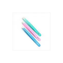 Eyebrows Tweezer Professional Rostfrei Colors Straight Tip Steel