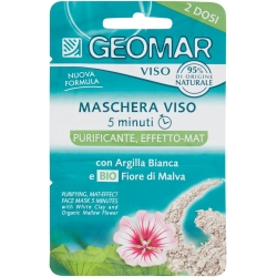 Maschera viso 5 minuti mask with purifying and mat effect action 2 doses