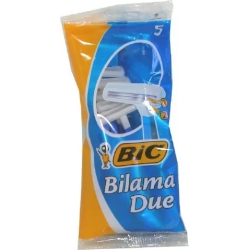 Bilama Due Razor Blades Disposable 1 Pack 5 Pieces