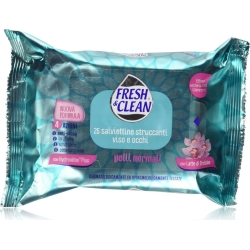 Facial And Eyes Cleansing Wipes For Normal Skin Beauty 25 Pieces