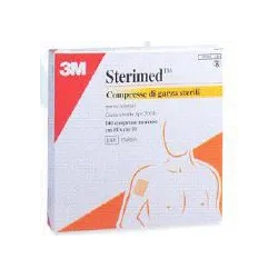 Sterile Gauze Compress Sterimed In Pure Cotton 10 x 10 cm 25 Gauzes