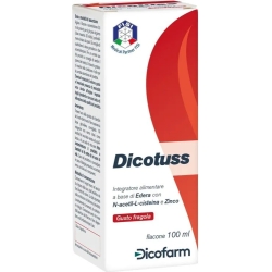 Syrup Dicotuss For The Cough Mucolytic Expectorant 100 Ml