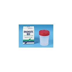 Container For The Feces Sterile With Spatula
