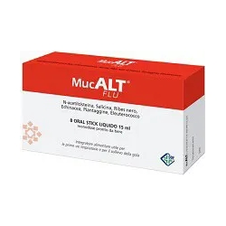 Supplement Mucalt Flu 8 Stick Single Dose 15 Ml