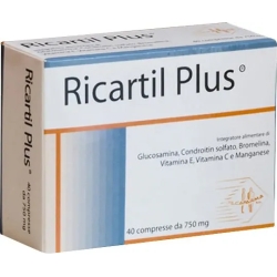 Supplement Ricartil Plus For The Cartilage 40 Tablets