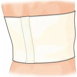 Lumbar Support Light Orthopedic Antirheumatic H 24 Cm Waist 76-90