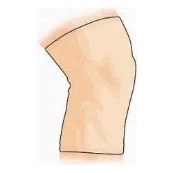 Knee Support Orthopedic Extensive Plush Lined Color Camel Size 3