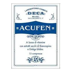 Supplement Acufen 15 Tablets