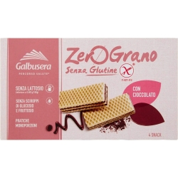 Chocolate Wafer For Celiacs Gluten Zerograno 180 Gr
