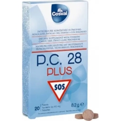Supplement Pc 28 Plus For The Psycho Body Tone 20 Tablets 410 Mg