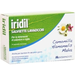 Cleaning Wipes Iridil Lavaocchi For Children's Eyes 14 Pieces