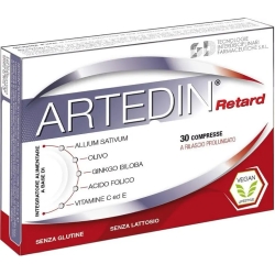 Artedin Retard - Cholesterol Levels Supplement 30 pills