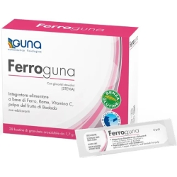Supplement With Iron Ferroguna 28 Sachets
