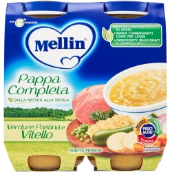 Pappa Complete Calf Children+6 Months 2 Jars 250 Gr